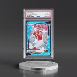 2024 Panini Prizm #347 Jayden Daniels - Blue Ice (PSA 10 GEM MINT)