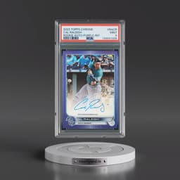2022 Topps Chrome Rookie Autographs #RACR Cal Raleigh - Purple Refractor (PSA 9 MINT)