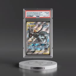 2019 Pokémon SM Black Star Promo #SM168 Pikachu & Zekrom GX - Holo Full Art Tag Team Tins (PSA 9 MINT)