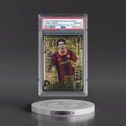 2024-25 Panini Adrenalyn XL Laliga Balon de Oro Dynasty Edicion Unica Lionel Messi - 2010-2011 (PSA 10 GEM MINT)