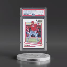 2018 Panini Chronicles Score #11 Shohei Ohtani - Press Proof (PSA 8 NM-MT)