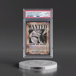 2024 One Piece OP09-Emperors in the New World #093 Marshall D. Teach - Wanted Alternate Art (PSA 10 GEM MINT)