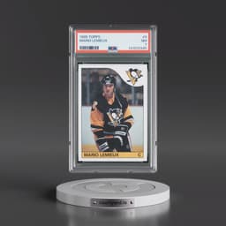 1985 Topps #9 Mario Lemieux (PSA 7 NM)