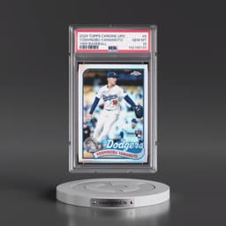 2024 Topps Chrome Update 1989 Topps Baseball #5 Yoshinobu Yamamoto (PSA 10 GEM MINT)