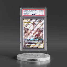 2020 Pokémon SM Black Star Promo #SM240 Espeon & Deoxys GX - Holo Tag Team Powers Collection (PSA 10 GEM MINT)