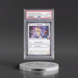 2025 Pokémon Dri EN-Destined Rivals #149 Team Rocket's Meowth - Team Rocket's Mewtwo EX Box (PSA 10 GEM MINT)
