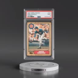 1987 Topps Traded Tiffany #70T Greg Maddux (PSA 9 MINT)