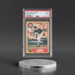 1987 Topps Traded Tiffany #70T Greg Maddux (PSA 9 MINT)