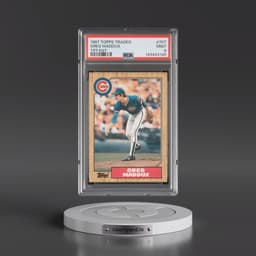 1987 Topps Traded Tiffany #70T Greg Maddux (PSA 9 MINT)