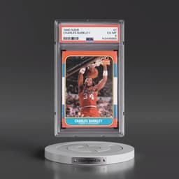 1986 Fleer #7 Charles Barkley (PSA 6 EX-MT)