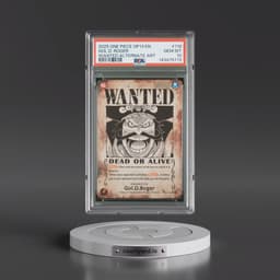 2025 One Piece OP13-Carrying on His Will #118 Gol D. Roger - Wanted Alternate Art (PSA 10 GEM MINT)