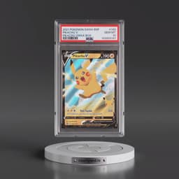2021 Pokémon Swsh Black Star Promo #143 Pikachu V - Holo Pikachu Vmax Box (PSA 10 GEM MINT)
