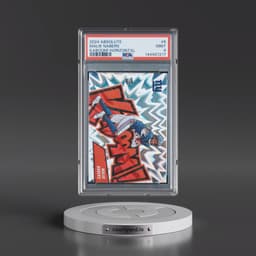 2024 Panini Absolute Kaboom! Horizontal #6 Malik Nabers (PSA 9 MINT)