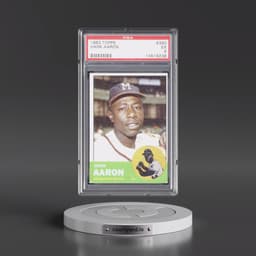 1963 Topps #390 Hank Aaron (PSA 5 EX)