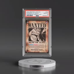 2024 One Piece OP09-Emperors in the New World #093 Marshall D. Teach - Wanted Alternate Art (PSA 10 GEM MINT)