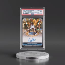 2025 Topps Chrome Sapphire Edition Topps Autograph Issue Rookies #TAIR-CC Cedric Coward - Gold (PSA 9 MINT)