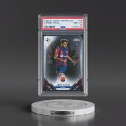 2023-24 Topps Chrome UEFA Club Competitions #64 Lamine Yamal (PSA 10 GEM MINT)