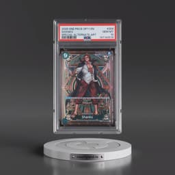 2025 One Piece OP11-A Fist of Divine Speed #004 Shanks - Special Alternate Art (PSA 10 GEM MINT)