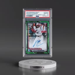 2024 Bowman Draft Chrome Prospect Autographs #CPAKC Kaelen Culpepper - Green Lava (PSA 10 GEM MINT)