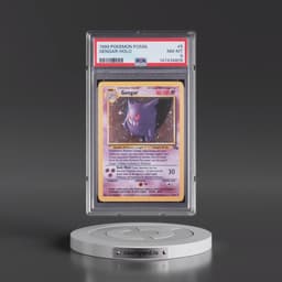 1999 Pokémon Fossil #5 Gengar - Holo (PSA 8 NM-MT)