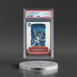 2024 Panini Donruss Optic Uptowns #17 Saquon Barkley (PSA 10 GEM MINT)