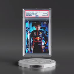 2020 Topps Chrome Formula 1 Sapphire Edition #6 Max Verstappen (PSA 10 GEM MINT)