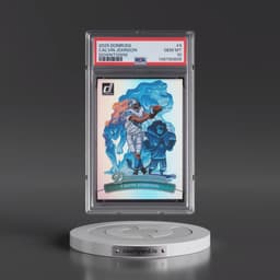 2025 Panini Donruss Downtown #4 Calvin Johnson (PSA 10 GEM MINT)