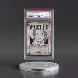 2024 One Piece OP09-Emperors in the New World #004 Shanks - Wanted Alternate Art (PSA 10 GEM MINT)