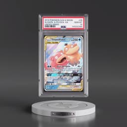 2019 Pokémon Sun & Moon Unified Minds #35 Slowpoke & Psyduck GX - Holo (PSA 10 GEM MINT)
