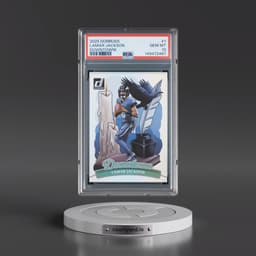 2025 Panini Donruss Downtown #1 Lamar Jackson (PSA 10 GEM MINT)