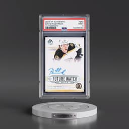 2014 SP Authentic #282 David Pastrnak - Autograph (PSA 9 MINT)