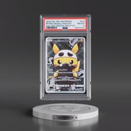 2016 Pokémon SM Promo #013 Pretend Team Skull Pikachu - Full Art Special Box Pretend Grunt Pikachu (PSA 8 NM-MT)