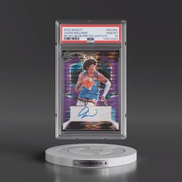 2022 Panini Select Rookie Signatures #RSJWL Jalen Williams - Neon Purple Pulsar Fotl (PSA 10 GEM MINT)