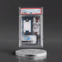 2024-2025 Topps Museum Collection UEFA Club Competitions Autographed Relics #EN Endrick - Sapphire (PSA 8 NM-MT)
