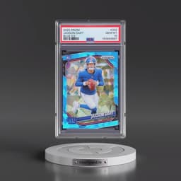 2025 Panini Prizm #332 Jaxson Dart - Blue Ice (PSA 10 GEM MINT)