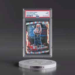 2024 Panini Prizm WNBA #22 Caitlin Clark - WNBA Logo Prizm (PSA 9 MINT)