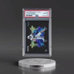 2025 Panini Prizm Draft Picks Black Color Blast #22 Tyler Warren (PSA 10 GEM MINT)