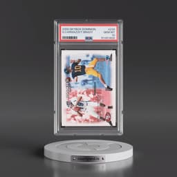 2000 Skybox Dominion #234 Giovanni Carmazzi/Tom Brady (PSA 10 GEM MINT)
