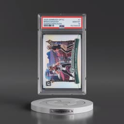 2025 Panini Donruss Optic Downtown Duos #7 Drew Brees/Tyler Shough (PSA 10 GEM MINT)