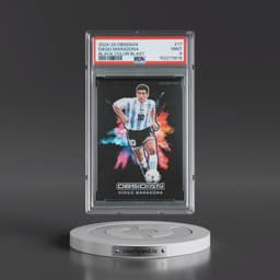 2024-25 Panini Obsidian Black Color Blast #17 Diego Maradona (PSA 9 MINT)