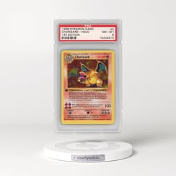 1999 Pokémon Game #4 Charizard - 1st Edition Holo (PSA 8 NM-MT)