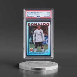 2024-25 Topps UEFA Club Competitions #147 Cristiano Ronaldo - SP (PSA 9 MINT)
