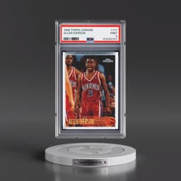 1996 Topps Chrome #171 Allen Iverson (PSA 9 MINT)
