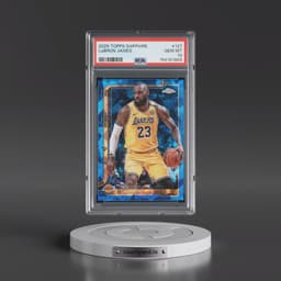 2025 Topps Chrome Sapphire Edition #127 LeBron James (PSA 10 GEM MINT)