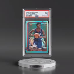 2025 Topps Chrome #253 VJ Edgecombe - Aqua Refractor (PSA 9 MINT)