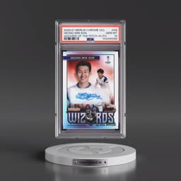 2020 Topps Merlin Chrome UEFA Champions League Wizards of the Pitch #HS Heung-Min Son - Autograph (PSA 10 GEM MINT)