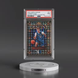2025 Topps Chrome Destiny #D-1 Cooper Flagg - Purple Geometric (PSA 9 MINT)