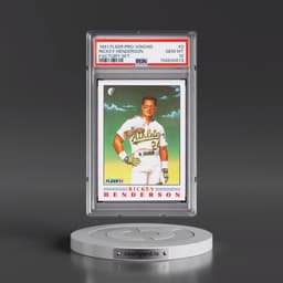 1991 Fleer Pro-Vision #2 Rickey Henderson - Factory Set (PSA 10 GEM MINT)