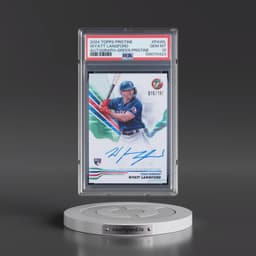 2024 Topps Pristine Pristine Autographs #PAWL Wyatt Langford - Green Pristine (PSA 10 GEM MINT)