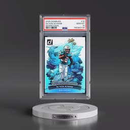 2025 Panini Donruss Downtown #10 DE'Von Achane (PSA 10 GEM MINT)
